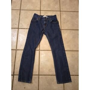 Levis 511 Slim Jeans Youth 16 Reg 28x28 Dark Wash Denim Pants Boys Stretch Athle